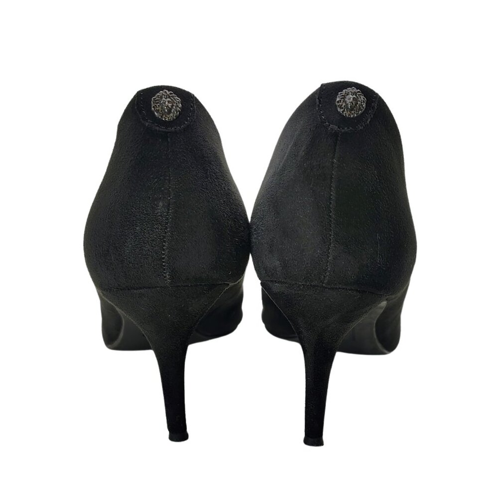 Anne Klein iFlex Kimery Black Suede Pointed Toe Heels Size 9 - Picture 3 of 7